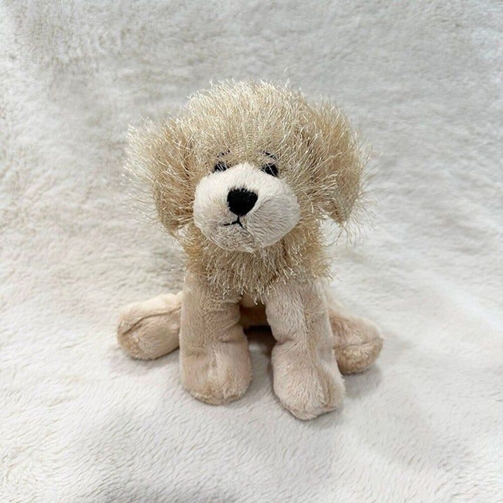 Ganz Webkinz Golden Retriever Plush HM010 Stuffed Animal No Code Puppy Dog Fuzzy
